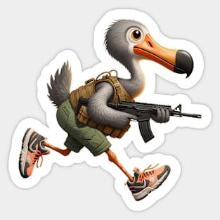 Tactical Dodo Bird Sticker